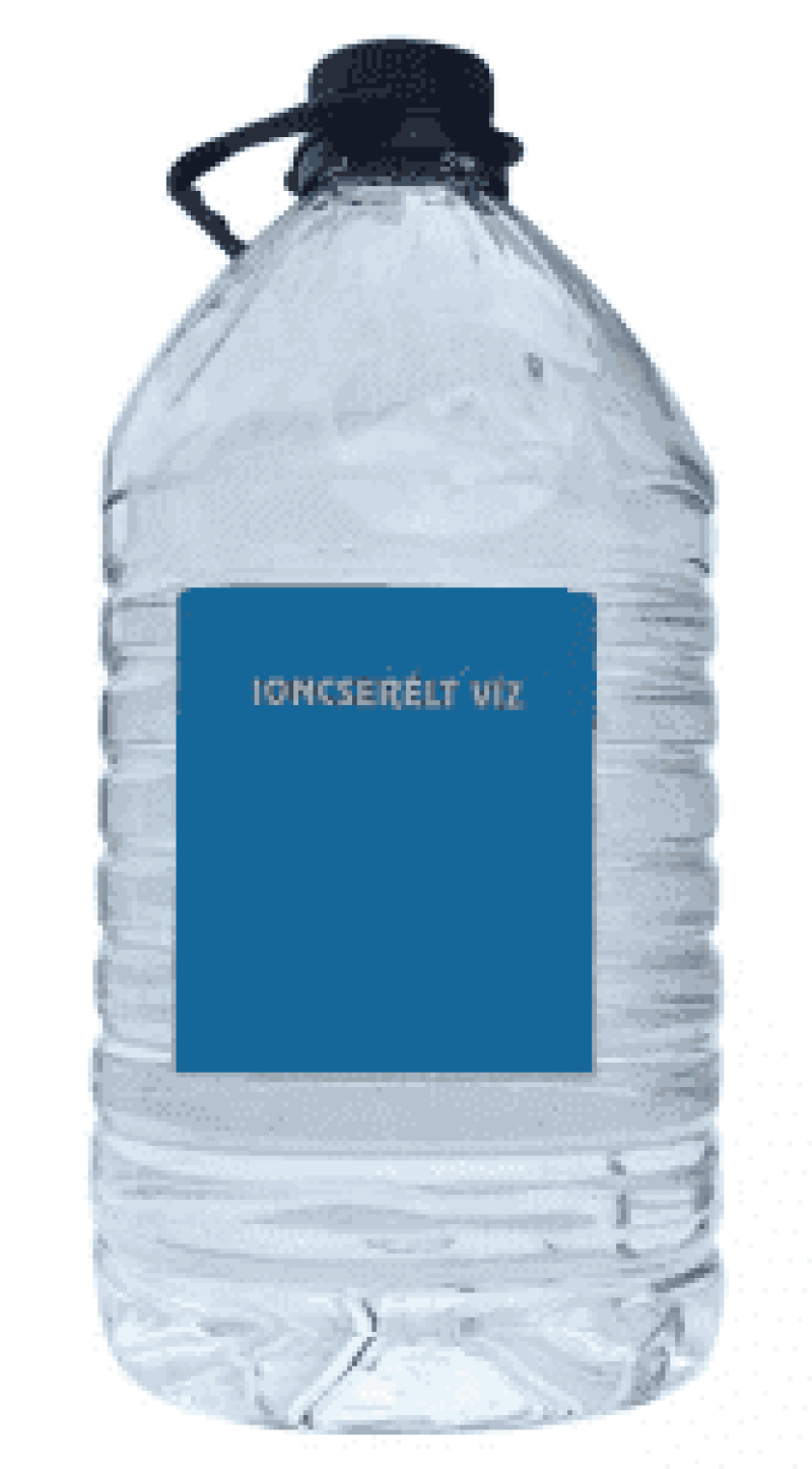 Ioncserélt  víz 5 liter 